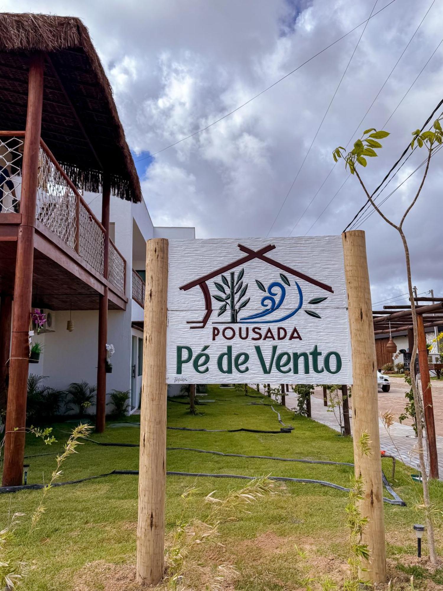 Pousada Pe De Vento Touros Esterno foto