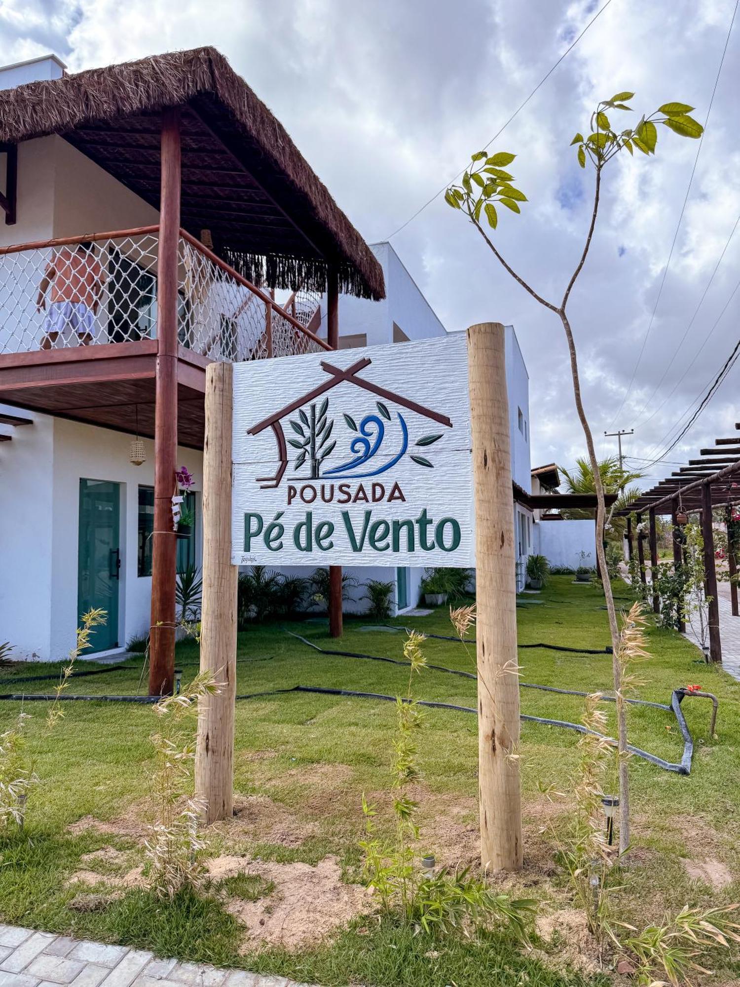 Pousada Pe De Vento Touros Esterno foto